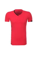 Black Line T-shirt GUESS 	piros	