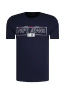 Póló DENNIS | Regular Fit Pepe Jeans London 	sötét kék	