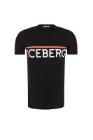 T-shirt Iceberg 	fekete	