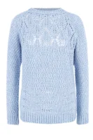 Kötött pulóver | Regular Fit GUESS kék