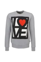 Sweatshirt Love Moschino 	szürke	