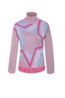 Turtleneck sweater Iceberg 	rózsaszín	