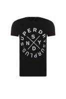 Surplus Goods T-shirt Superdry 	fekete	