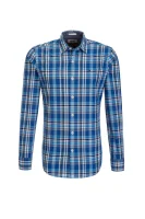 THDM Cotton Poplin Check Shirt Hilfiger Denim 	kék	