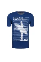 T-shirt | Slim Fit Armani Exchange 	sötét kék	
