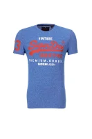 T-shirt Superdry 	kék	