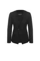 Wool blazer Emporio Armani 	fekete	