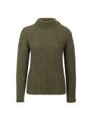 Wool turtleneck Boutique Moschino 	khaki	