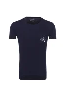 T-shirt CALVIN KLEIN JEANS 	sötét kék	