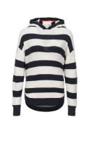  THDW Stripe Sweater Hilfiger Denim 	sötét kék	