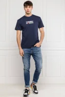 Póló | Regular Fit Tommy Jeans 	sötét kék	