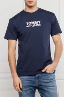 Póló | Regular Fit Tommy Jeans 	sötét kék	
