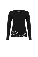 Jumper Karl Signature Karl Lagerfeld 	fekete	