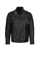 Leather Jacket Michael Kors 	fekete	