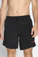 Fürdő sort FUJI | Regular Fit Hugo Bodywear 	fekete	