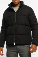 Steppelt kabát | Regular Fit Emporio Armani 	fekete	