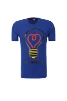 T-shirt Love Moschino 	kék	