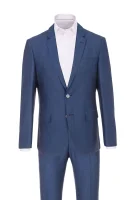 Hutson3/Gander1 Suit BOSS BLACK 	kék	