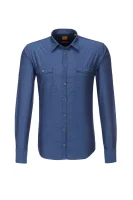 EdoslimE Shirt BOSS ORANGE 	sötét kék	