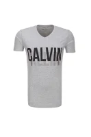 T-shirt CALVIN KLEIN JEANS 	hamuszürke	