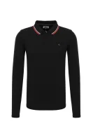 Polo T-shirt Hilfiger Denim 	fekete	