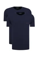 2 db-os póló | Regular Fit Emporio Armani 	sötét kék	
