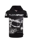 T-shirt Three Plein Sport 	fekete	