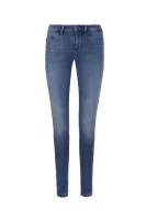 Mid Rise Super Skinny Jeans CALVIN KLEIN JEANS 	sötét kék	