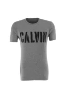 Grey Heather T-shirt CALVIN KLEIN JEANS 	szürke	