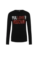 Sweater Love Moschino 	fekete	