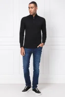 Kötött pulóver TROYER | Regular Fit Karl Lagerfeld 	fekete	