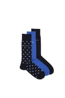 3-pack Socks BOSS BLACK 	sötét kék	