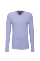 Pima CTN Cashmere V-neck Sweater Tommy Hilfiger kék