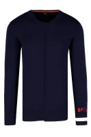 Kötött pulóver K-TOP | Regular Fit Diesel 	sötét kék	