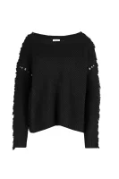 Kötött pulóver | Regular Fit Liu Jo 	fekete	