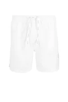 Fürdő short MEDIUM DRAWSTRING | Regular Fit Calvin Klein Swimwear 	fehér	