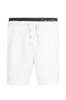 Fürdő short MEDIUM DOUBLE WB | Regular Fit Calvin Klein Swimwear 	fehér	