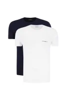 Póló 2-PACK | Regular Fit Emporio Armani 	fehér	