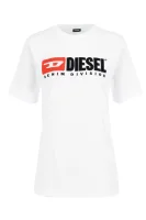 Póló T-JUST-DIVISION-FL | Loose fit Diesel 	fehér	