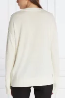 Kötött pulóver C_Fannie | Relaxed fit BOSS ORANGE 	fehér	