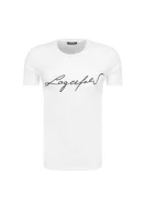 T-shirt | Regular Fit Lagerfeld 	fehér	