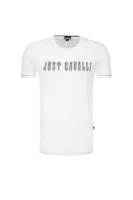 T-shirt | Regular Fit Just Cavalli 	fehér	