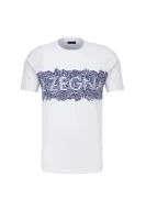T-shirt Z Zegna 	fehér	