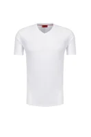 T-shirt Divo HUGO 	fehér	