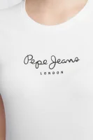 Póló New Virginia | Slim Fit Pepe Jeans London 	fehér	