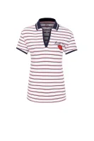 Polo T-shirt Stripe Hilfiger Denim 	fehér	