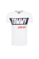 Póló HEAVY LOGO | Regular Fit Tommy Jeans 	fehér	
