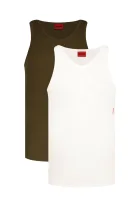 2 db-os tank top | Regular Fit Hugo Bodywear 	fehér	