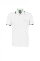 Tenisz póló Paddy | Regular Fit | pique BOSS GREEN 	fehér	