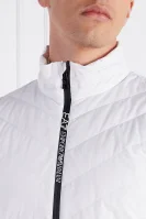 Steppelt kabát | Regular Fit EA7 	fehér	